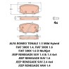 TRW GDB2116 Brake Pads - Fits Alfa Romeo, Fiat 500X, Jeep Renegade