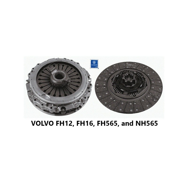 SACHS Clutch Kit (3400700703) for VOLVO FH/NH 565 - High-Quality Pre-assembled Kit with 400mm Diameter and 10 Teeth SACHS Clutch Kit (3400700703) for VOLVO FH/NH 565 - High-Quality Pre-assembled Kit with 400mm Diameter and 10 Teeth
