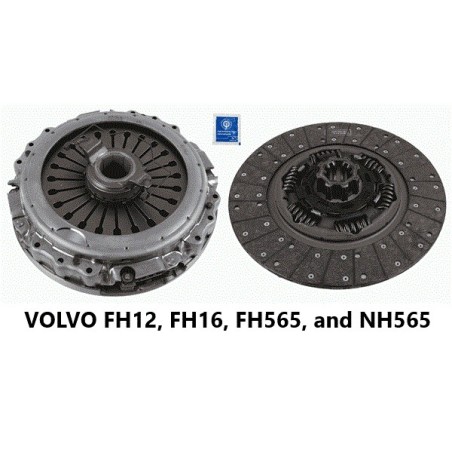 SACHS Clutch Kit (3400700703) for VOLVO FH/NH 565 - High-Quality Pre-assembled Kit with 400mm Diameter and 10 Teeth