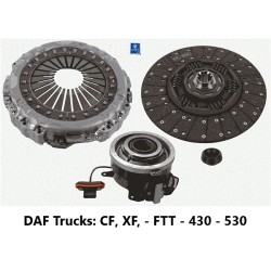 SACHS Clutch Kit + CSC (3400710092) - Fits DAF Trucks