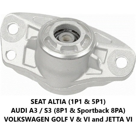 SACHS Suspension Strut Support Mount (803216)