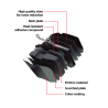 Enhance your Alfa Romeo's braking power with TRW's GDB1333 Brake Pad Set.